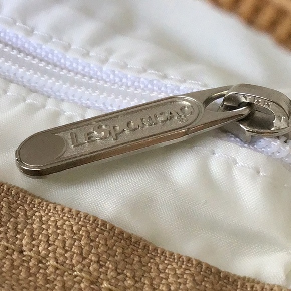 LeSportsac bag featuring the Scalamandré "Charlotte Stripe" pattern - Picture 6 of 14